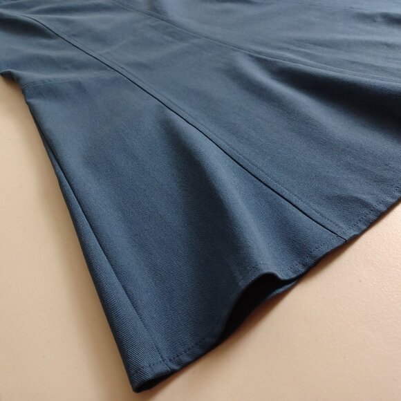 Cleo Blue Skirt Blazer Suit Set - Picture 12 of 16